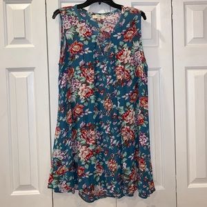 Umgee+ floral dress!